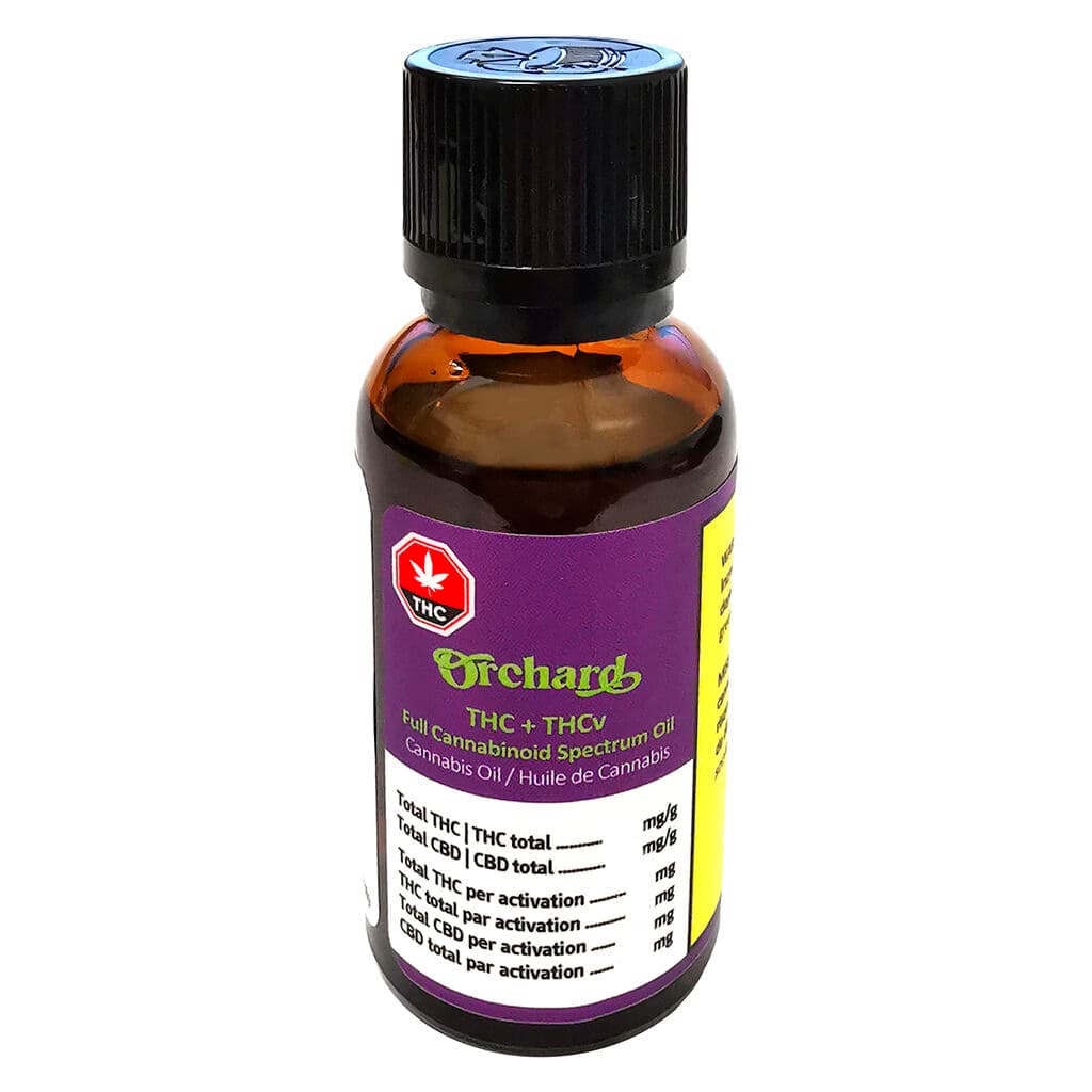 Orchard - THC+THCv Full Cannabinoid Spectrum Oil - Hybrid - 30ml