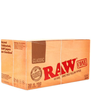 114 C 32] RAW Classic 1 1/4 Cones 6 Pack - 32ct