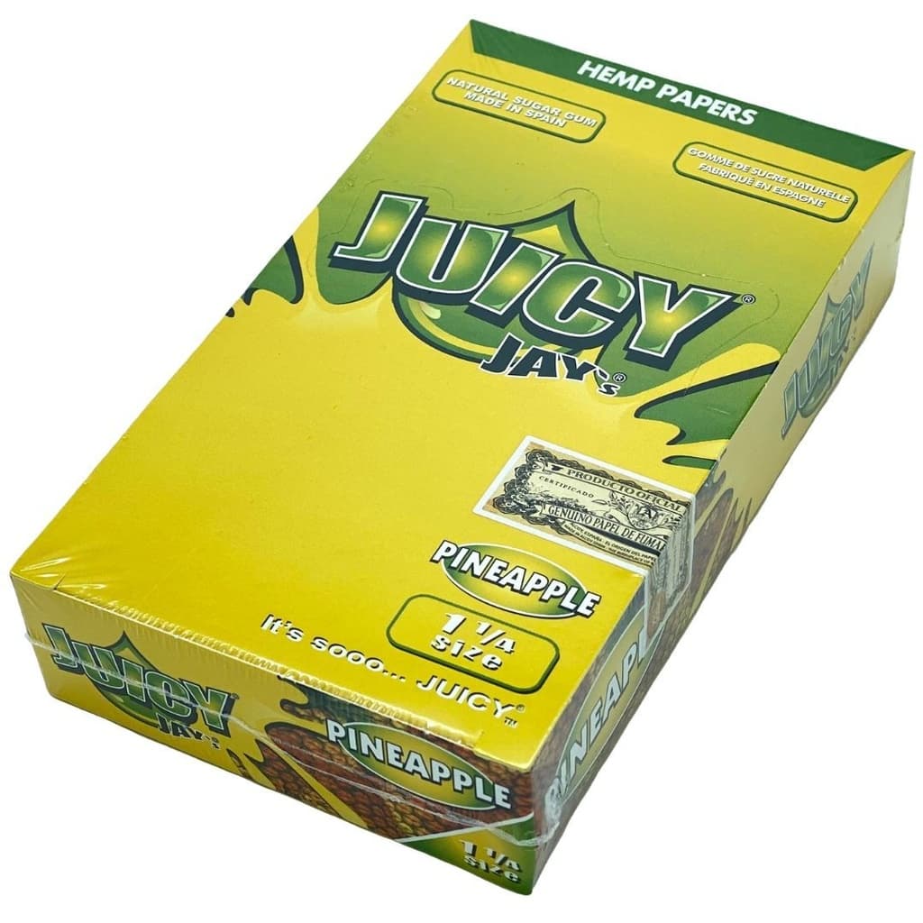 Juicy Jay's 1 1/4 Flavoured Papers - 24ct (Pineapple)