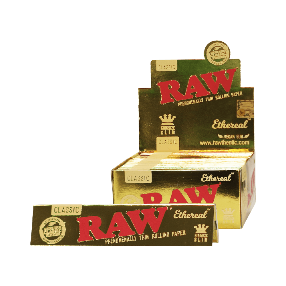 RAW Classic Ethereal King Size Slim Rolling Papers