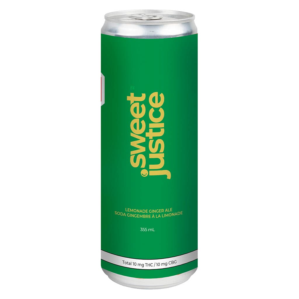 Sweet Justice - Lemonade Ginger Ale - Hybrid - 355ml