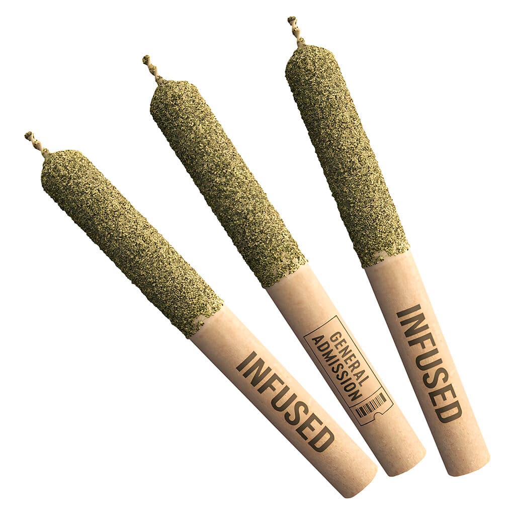 General Admission - Very Berry Diamond Infused Pre-Roll - Indica - 3x0.5g