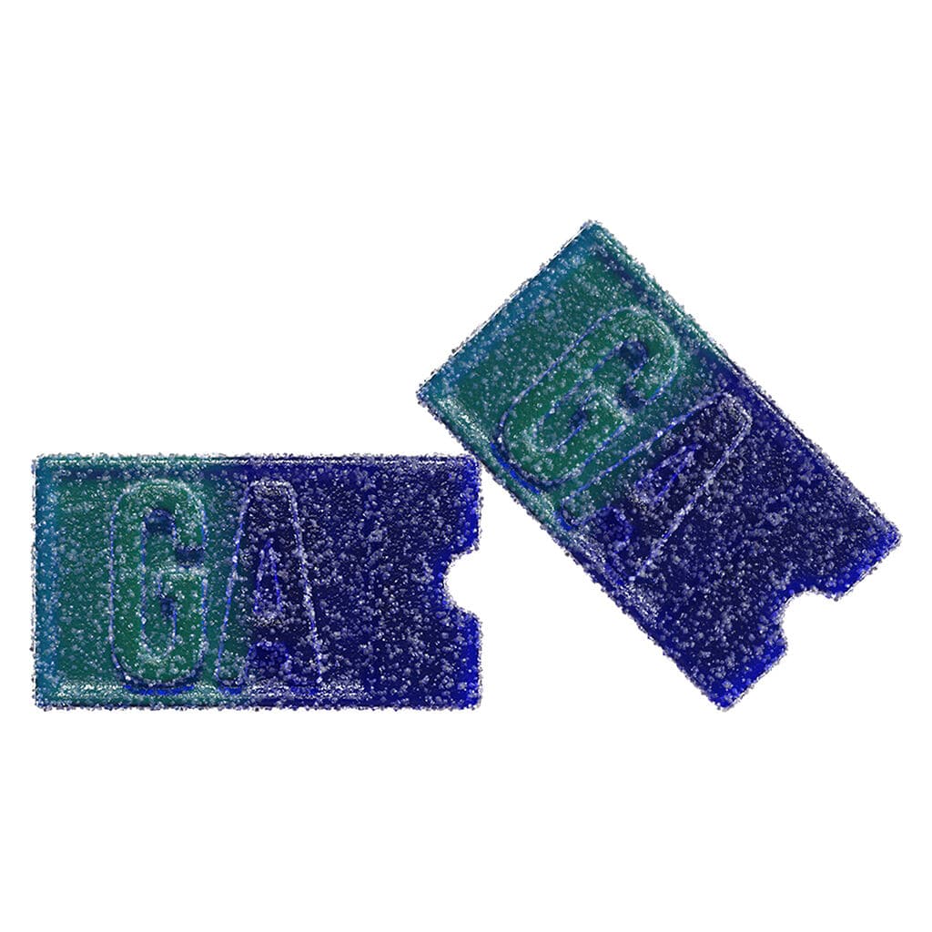 General Admission - Blue Rocket THC Gummy (1:0) - Indica - 2 Pack