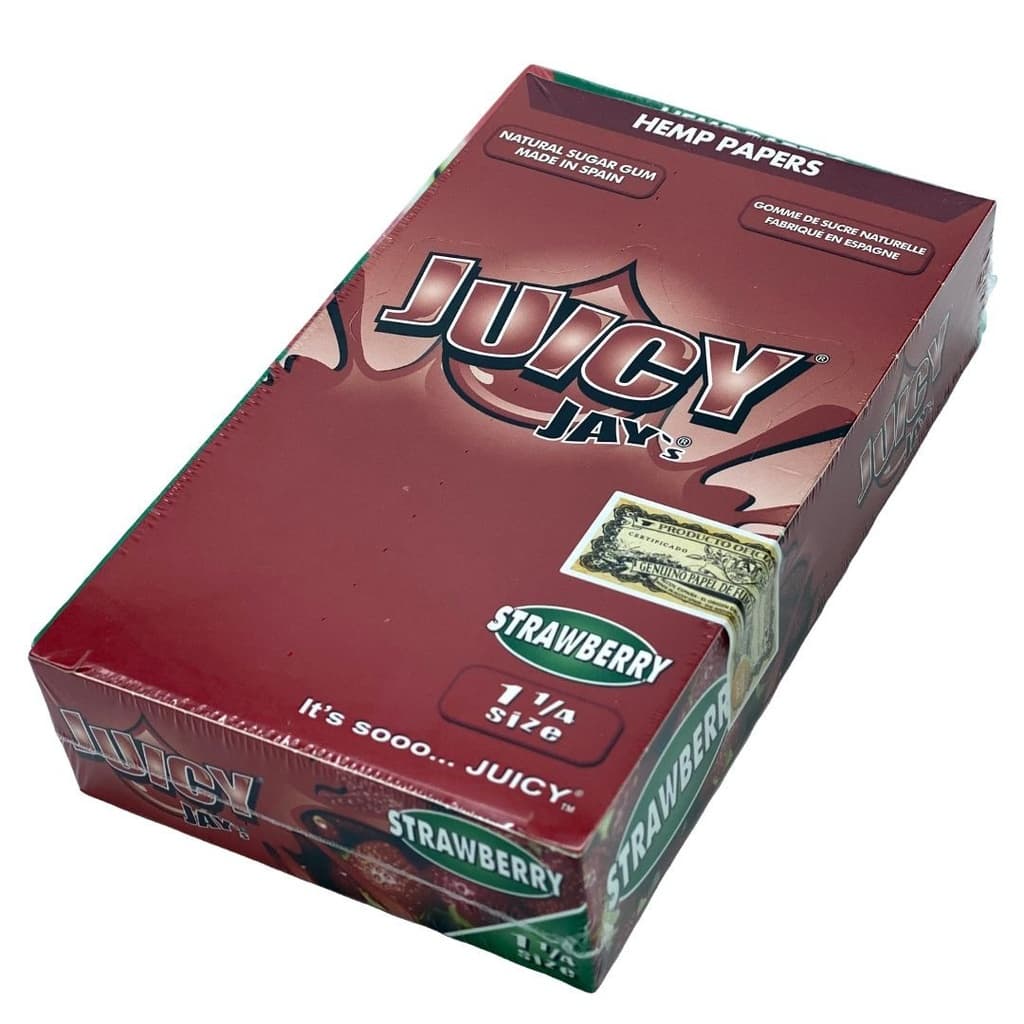 Juicy Jay's 1 1/4 Flavoured Papers - 24ct (Strawberry Kiwi)