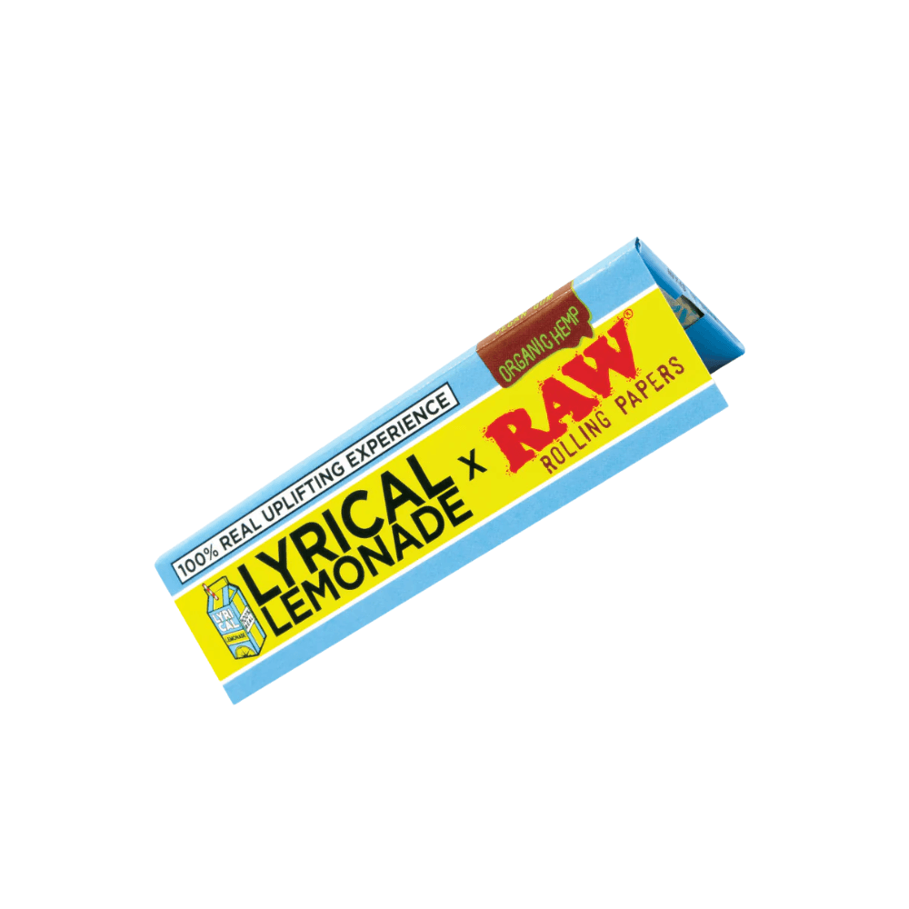 Raw Lyrical Lemonade Organic Hemp KS Wide Rolling Paper