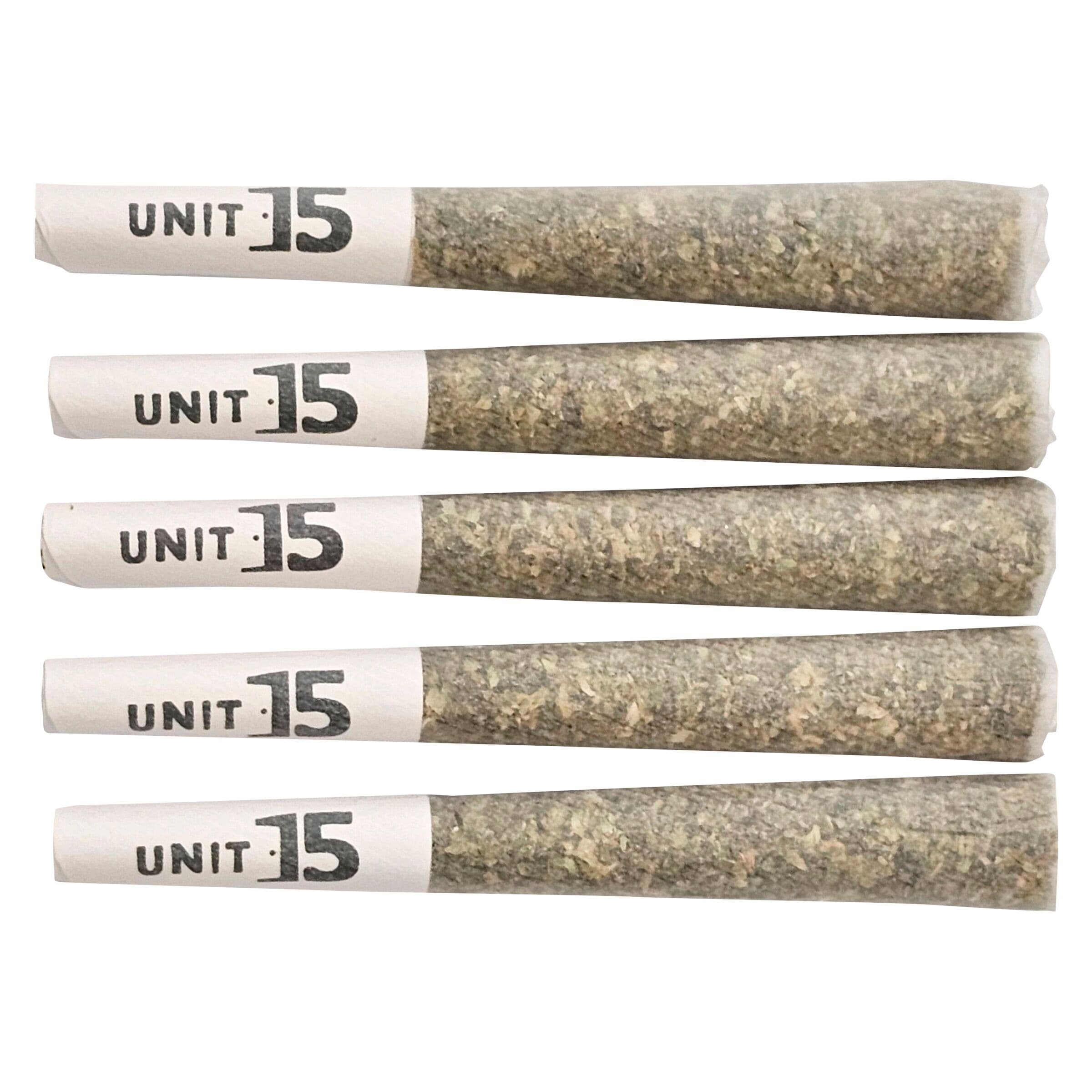 Unit 15 - Scarborough Selects Pre-Roll - Hybrid - 5x0.5g